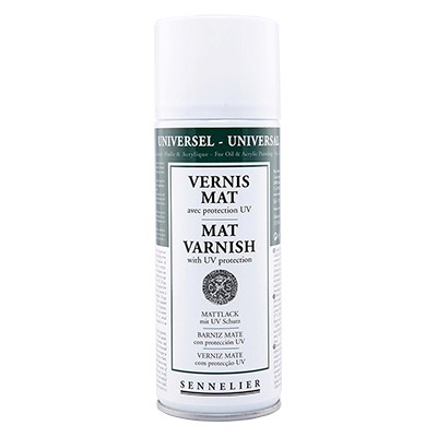 matt varnish sennelier spray