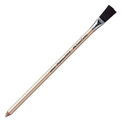 Gumka do mazania w kredce z pędzelkiem 7058-B, Faber-Castell