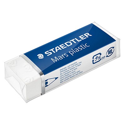 Gumka do mazania Mars plastic, Staedtler, 65 x 23 x 13mm