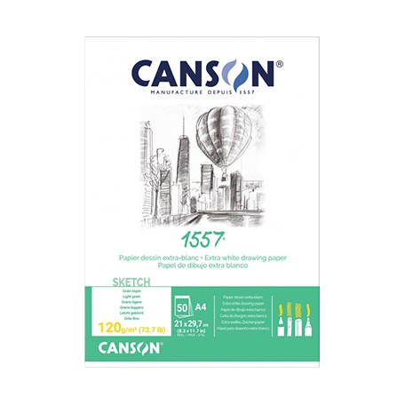 Szkicownik Canson 1557 120g