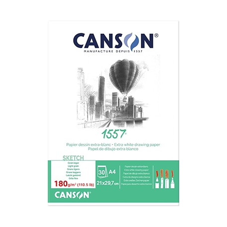 Blok rysunkowy Canson 1557 180g