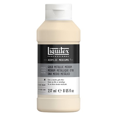 Gold Metallic Medium, Liquitex 237 ml