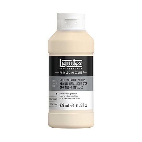 gold metallic medium fluid liquitex 237