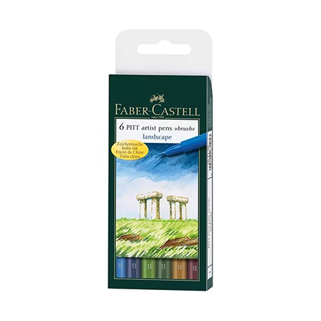Landscape pitt artist faber castell