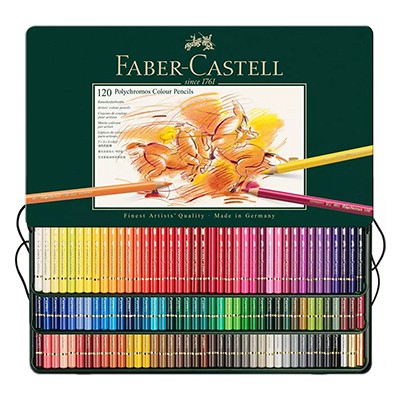 Kredki rysunkowe Polychromos, Faber-Castell, 120 kolorów