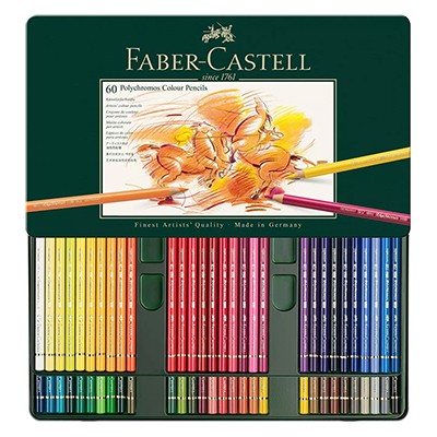 Kredki rysunkowe Polychromos, Faber-Castell, 60 kolorów