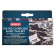 Tinted Charcoal Paint Pan Set