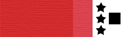 artystyczna farba olejna Lefranc red medium