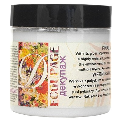 Decoupage, werniks wodny z połyskiem Renesans 110ml