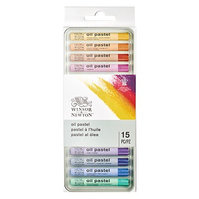 Pastele olejne Winsor & Newton 15 kolorow