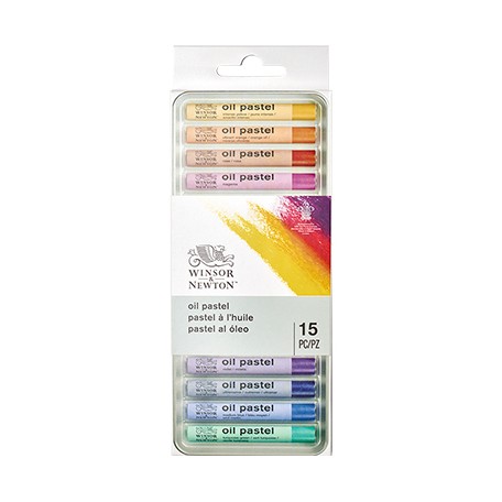 Pastele olejne Winsor & Newton 15 kolorow