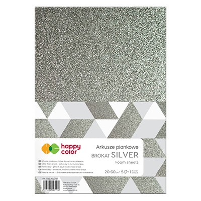 arkusze piankowe silver happy color