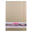 gold notebook sketch book talens