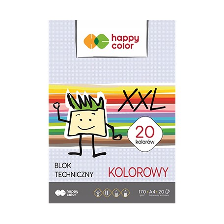 Blok techniczny kolorowy