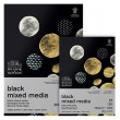 Blok z czarnym papierem A4 Black Mixed Media