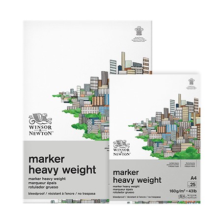 Blok do markerów A3 Marker Heavy Weight W&N