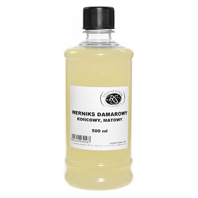 Werniks damarowy końcowy - matowy, 500 ml