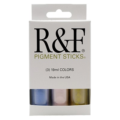 Farby olejne w sztyfcie R&F Trial Set 2, 3 x 19 ml