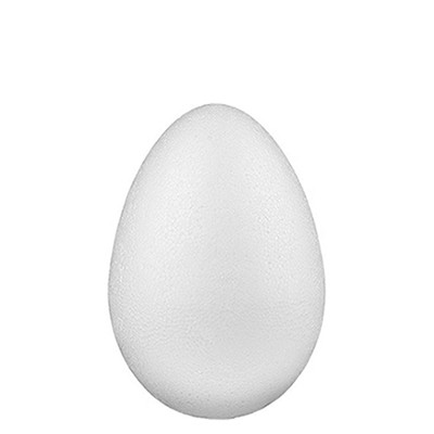 Jajo styropianowe do dekoracji, 80 mm
