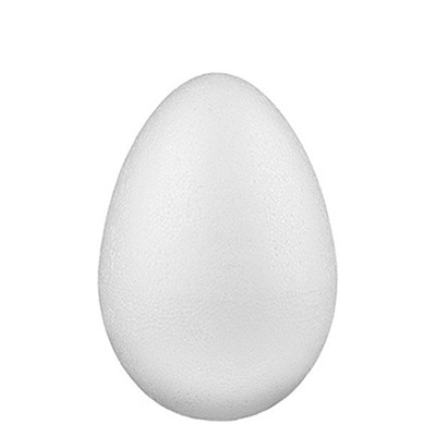 Jajo styropianowe do dekoracji, 100 mm