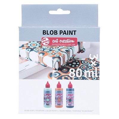 Blob Paint farby 3D Set 2, Art Creation 3 x 80 ml