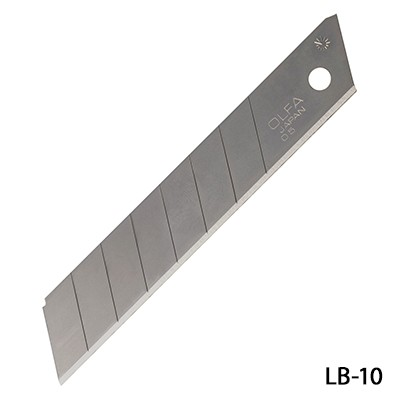 Ostrza segmentowe 18 mm OLFA, 10 sztuk