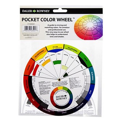 Wzornik łączenia kolorów Colour Wheel, Daler-Rowney