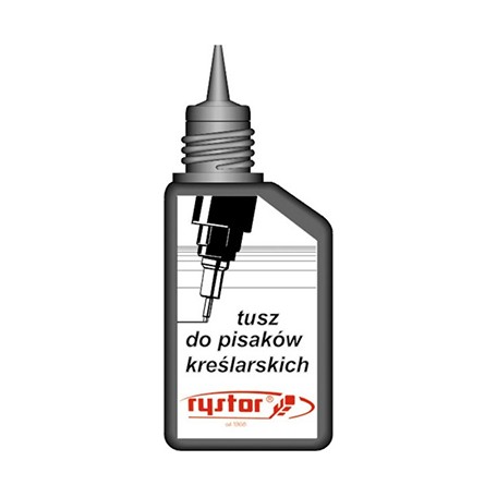 czarny tusz rystor professional