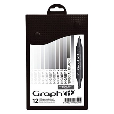 neutral grey pisaki graphit