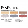 metallic pan pastel