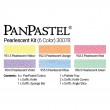 metallic color pan pastel