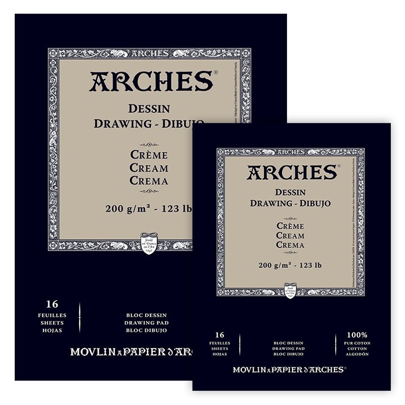 Blok artystyczny Arches Drawing Cream
