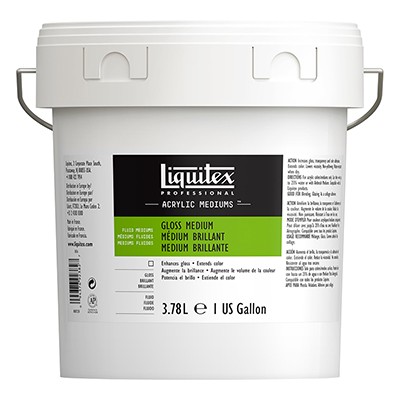 Medium błyszczące i werniks do farb akrylowych, Liquitex 3.78 l