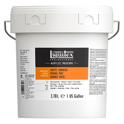 Werniks matowy do farb akrylowych, Liquitex 3.78 l