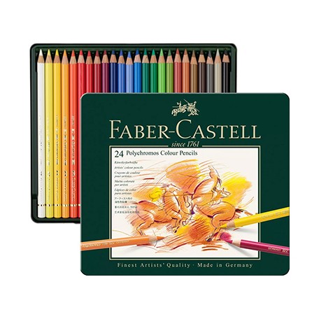 Kredki rysunkowe Polychromos Faber-Castell 24 kolory