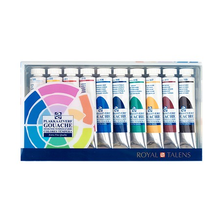 Gwasze Talens gouache 10 x 20