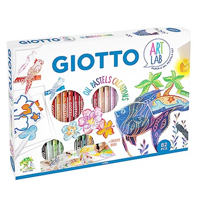Pastele olejne Giotto, zestaw 82 elementów