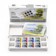 watercolour landscape pocket box open