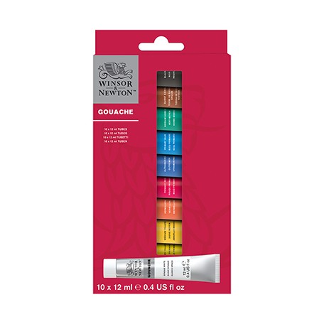 Gwasze Winsor & Newton 10 x 12 ml