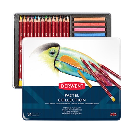 Derwent pastel collection zestaw 24 elementy