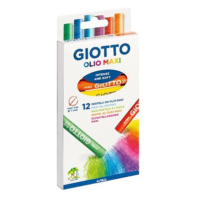 Pastele olejne Olio Maxi Giotto 12 kolory