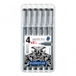 Pigment liner zestaw cienkopisów Staedtler 4+2 szt