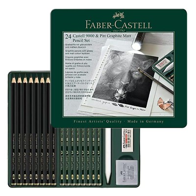 Ołówki artystyczne Faber Castell 20 elementow