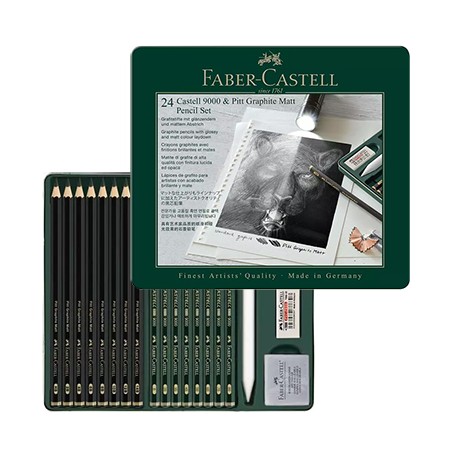 Ołówki artystyczne Faber Castell 20 elementow