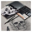 Zestaw szkicowy Black & White Drawing Set Cretacolor