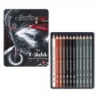 Zestaw The x-sketch mega pencils drawing set