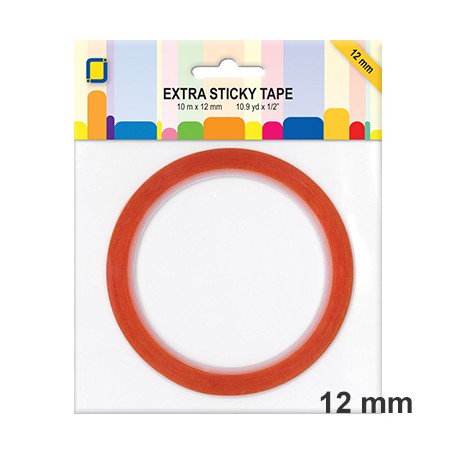 Taśma dwustronna Extra Sticky 12 mm x 10 m