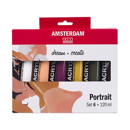 Farby akrylowe Talens Amsterdam Portrait