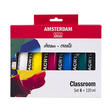 Farby akrylowe Talens Amsterdam Classroom