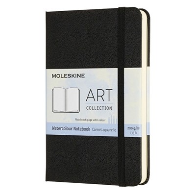 Blok akwarelowy Watercolour Notebook Moleskine, 9 x 14 cm